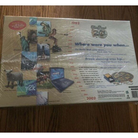 Hasbro Trivial Pursuit 20th Anniversary Edition Family Trivia Board Game Sealed - Picture 4 of 4
